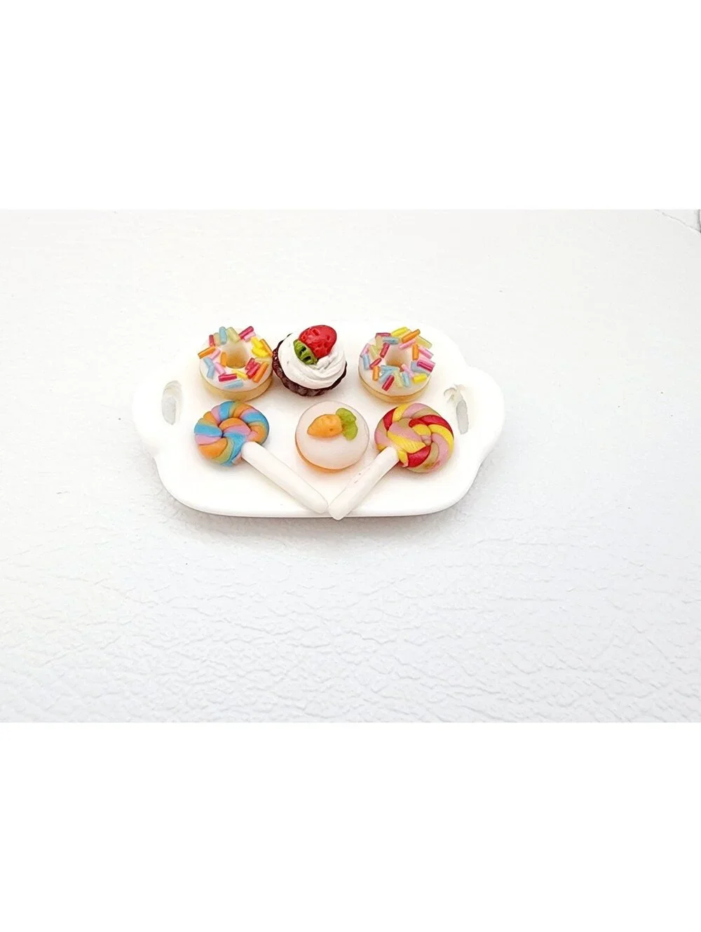 Miniature Dollhouse Assorted Dessert Tray 1:12